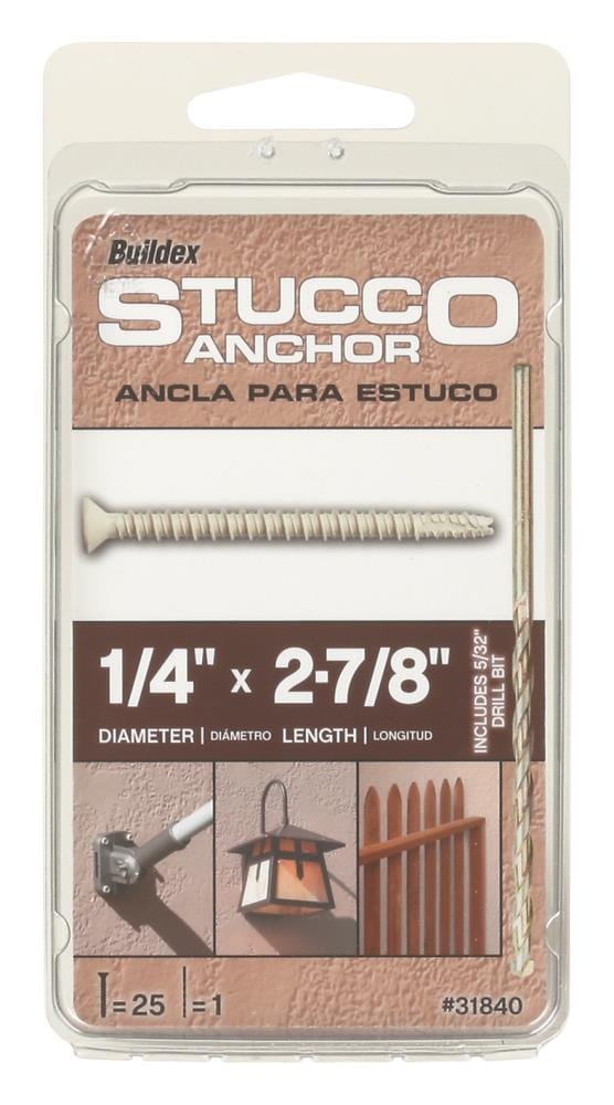 Tapcon 1/4in PhillipsDrive Stucco Screws (25Count) Best Deals and