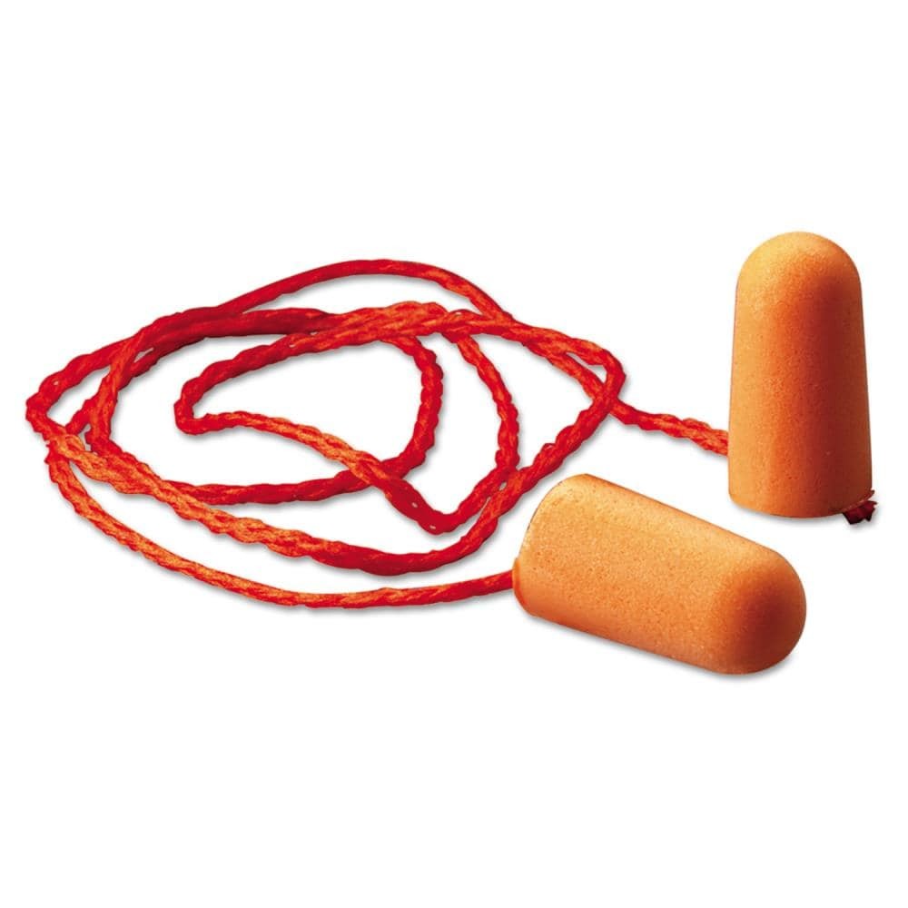 3M 100Pack Disposable Corded Hearing Protection Earplugs 29 dB Noise