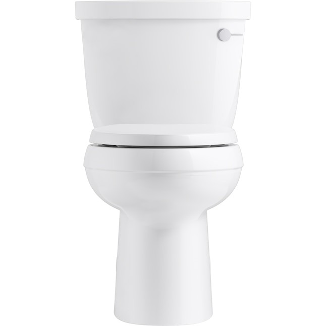 KOHLER Cimarron White Elongated Chair Height 2 piece WaterSense Toilet Kohler cimarron white elongated chair height 2 piece watersense toilet