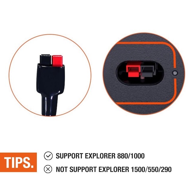 Jackery SolarSaga Parallel Connection Cable Only For Explorer 880