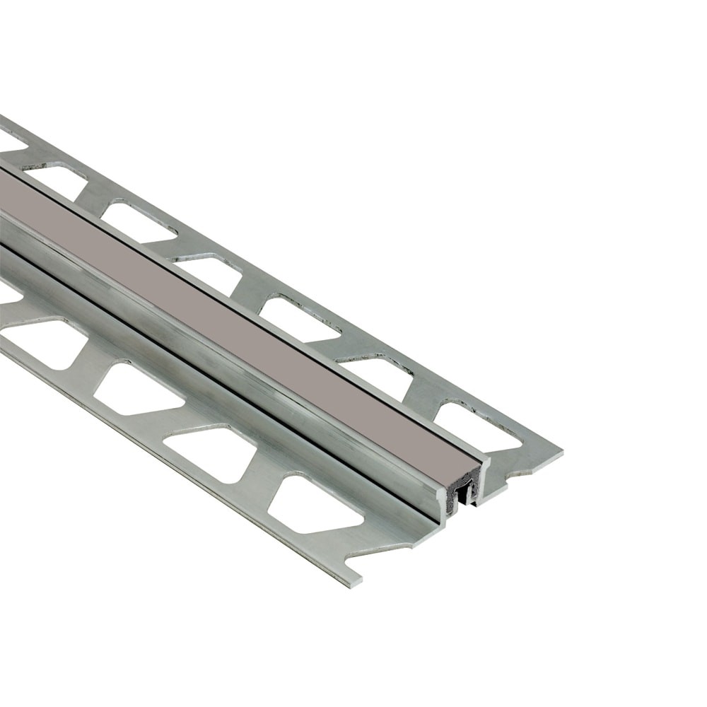 Schluter Systems Dilex-KSN 0.375-in W x 98.5-in L Cream Steel Tile Edge Trim Schluter Systems Dilex-KSN 0.375-in W x 98.5-in L Cream Steel Tile Edge Trim