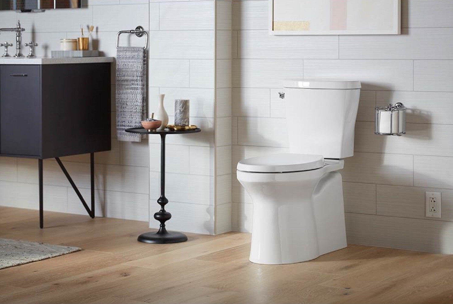 KOHLER White Lined Toilet Tank with AquaPiston Technology, 1.28 GPF