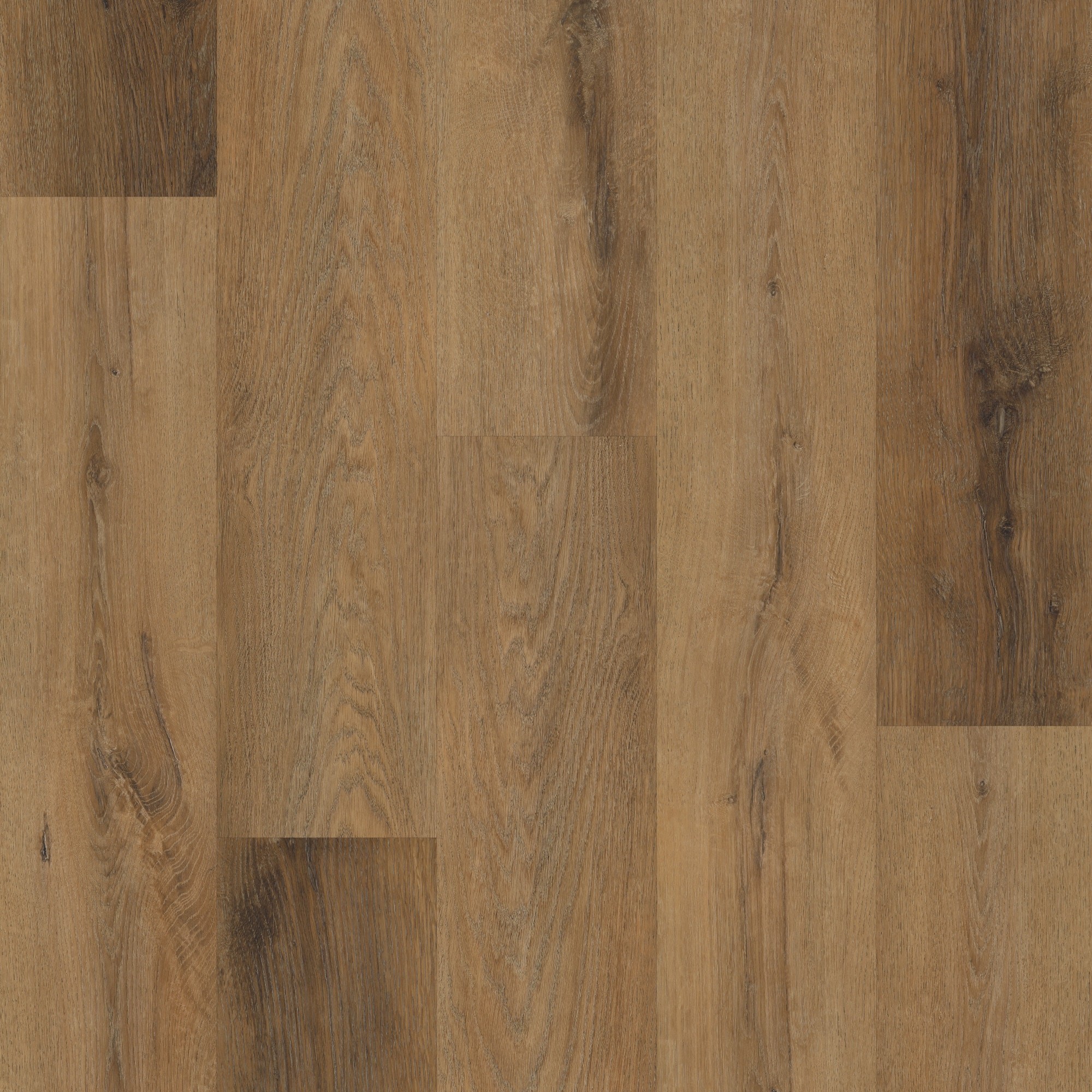 STAINMASTER PetProtect Wendover Brown Oak 20-mil x 7-in W x 48-in L Waterproof Interlocking Luxury Vinyl Plank Flooring