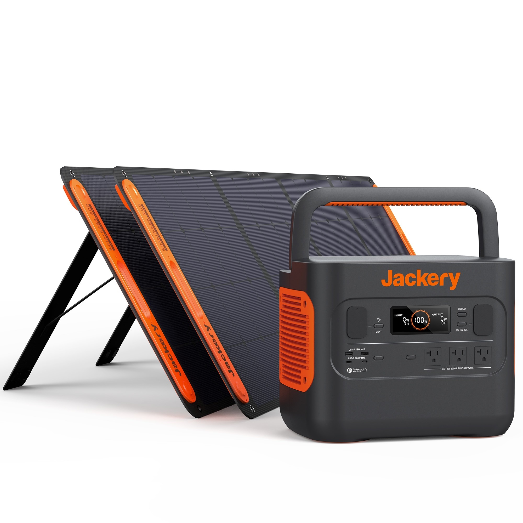 Jackery Explorer 2000 Pro Solar Generator (2160Wh) 2200Watt Portable