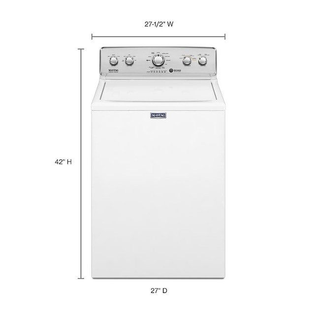 Maytag 4.2cu ft High Efficiency Agitator TopLoad Washer (White