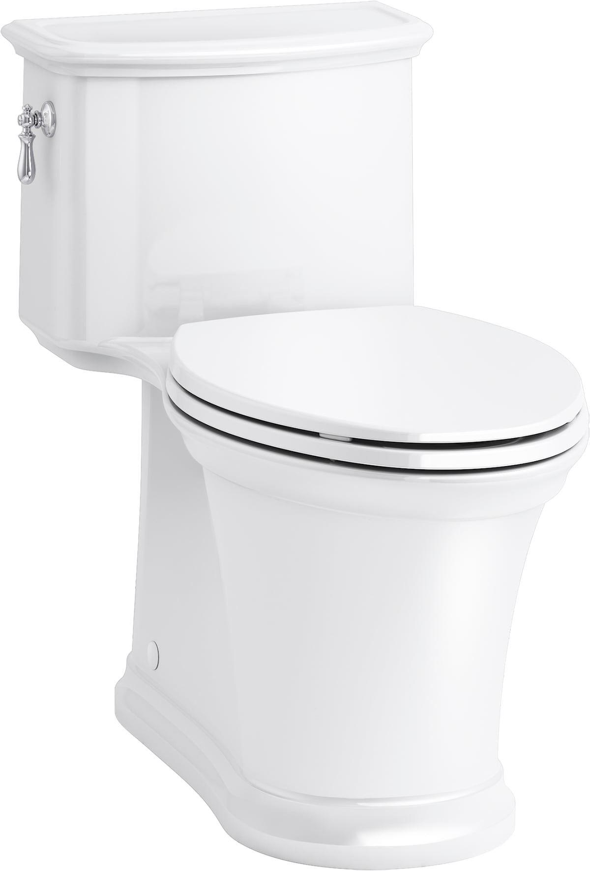 KOHLER Harken White Compact Elongated Standard Height WaterSense Soft