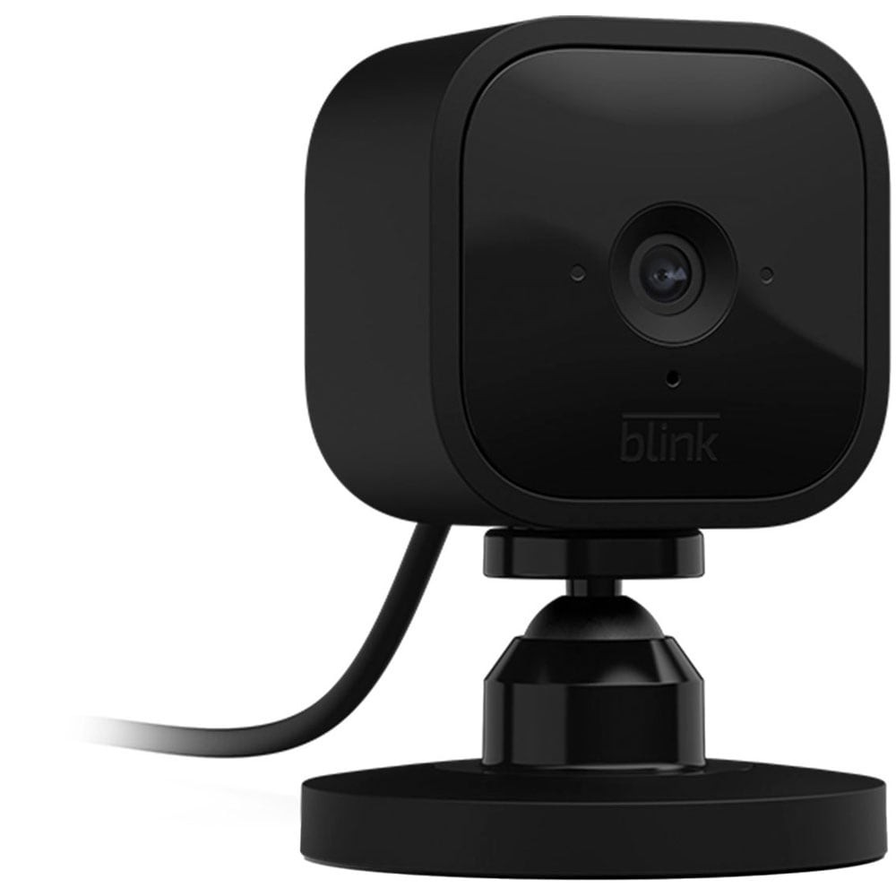 Blink Mini – Compact Indoor Plug-in Smart Security Camera, 1080p HD ...