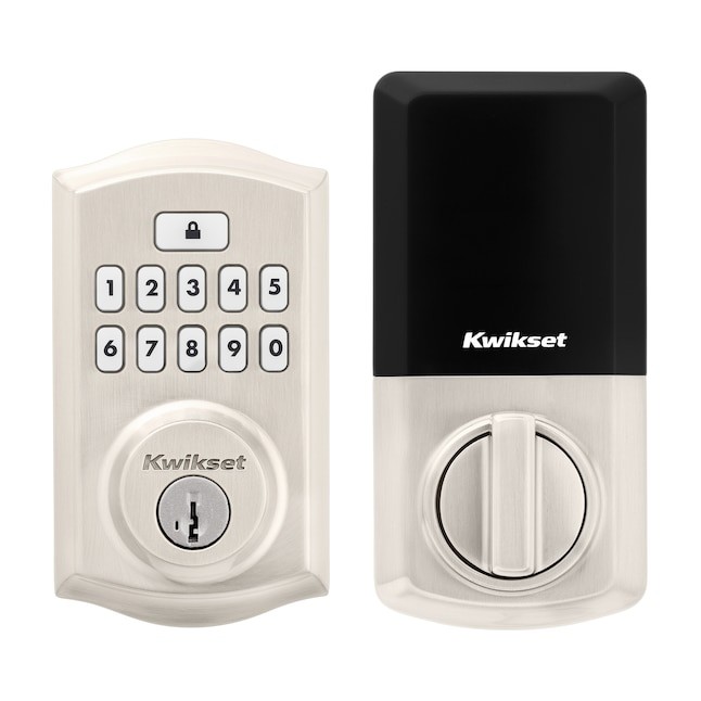 Kwikset SmartCode Deadbolts Touchpad 9260 SmartCode Satin Nickel