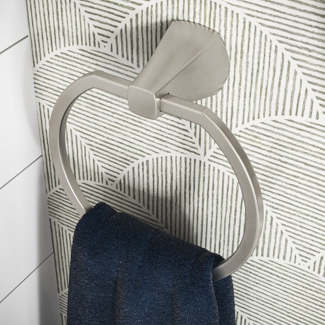 Moen 3Piece Lindor Brushed Nickel Decorative Bathroom Hardware Set