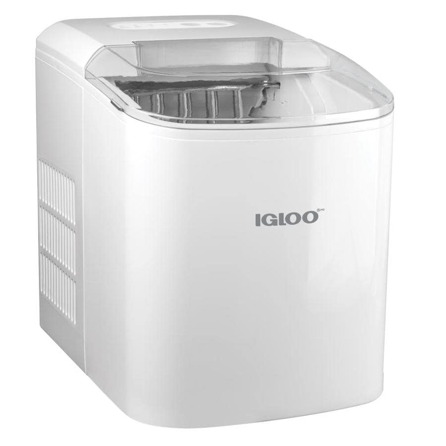 Igloo 26lb Flipup Door Countertop or Portable Bullet Ice Maker (White) ICEB26WH Best Deals