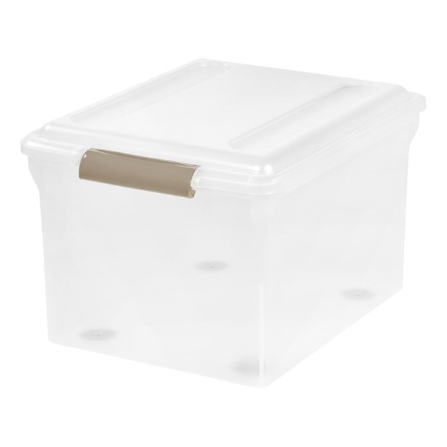 IRIS File Box, Pack of 1, Clear | 140012 Best Deals and Price History ...