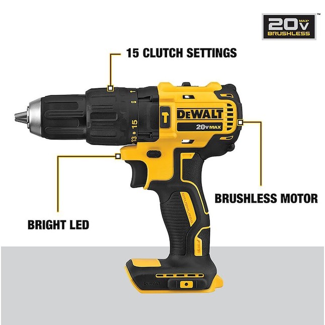DEWALT 20V MAX POWERSTACK 2Tool Combo Kit with 2 Batteries, Charger