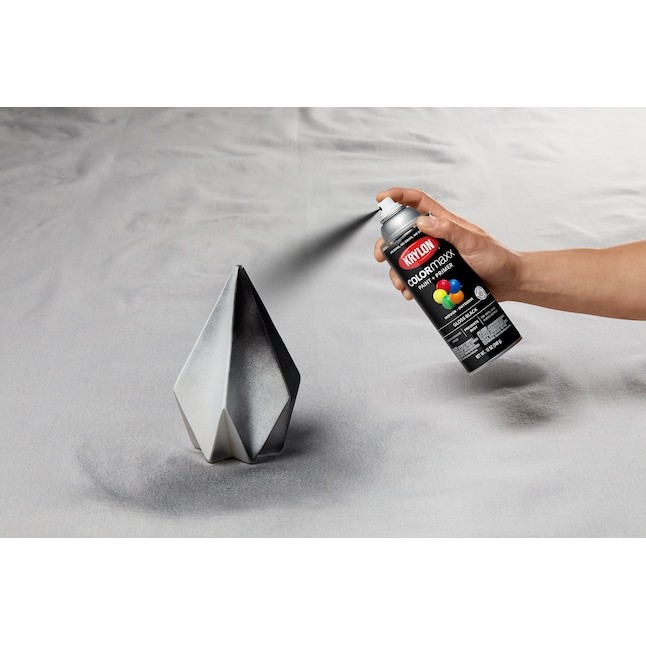 Krylon COLORmaxx Gloss Black Spray Paint and Primer In One WT. 12