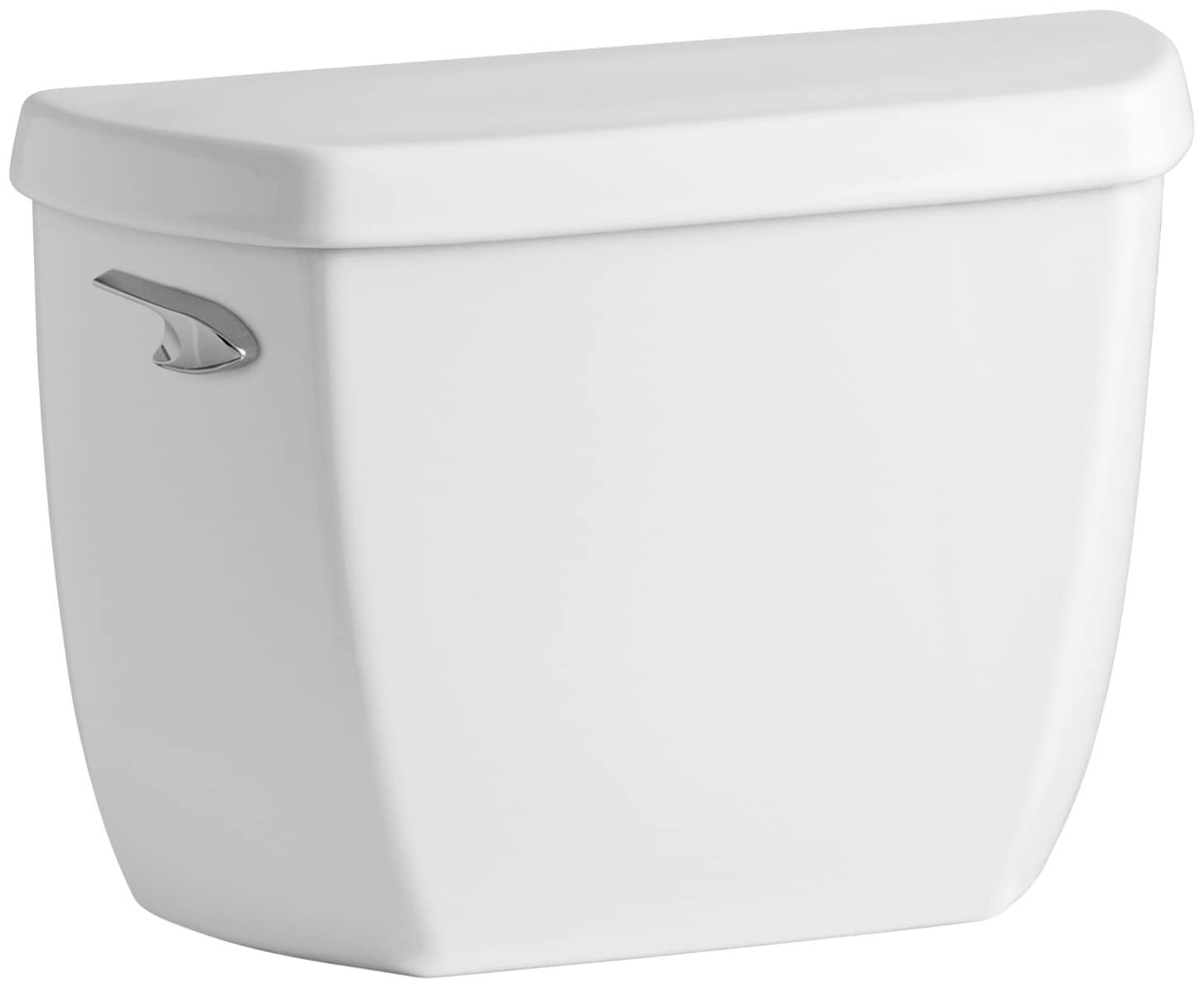 KOHLER Wellworth White 1.28-GPF Single-Flush High Efficiency Toilet ...