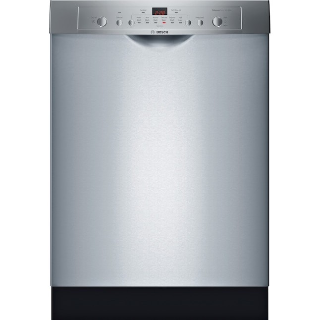 Bosch Ascenta Series Front Control 24in BuiltIn Dishwasher (Stainless