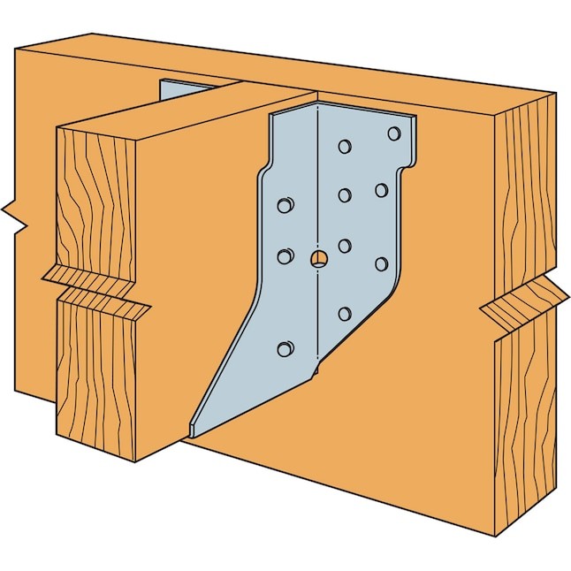 Simpson Strong Tie Single 2 In X 6 In 16 Gauge G90 Galvanized Face