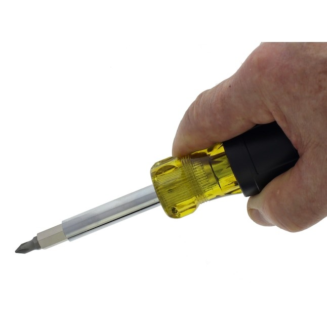 IDEAL 11in1 Multi Bit Screwdriver with Nutdriver 11Piece Acetate