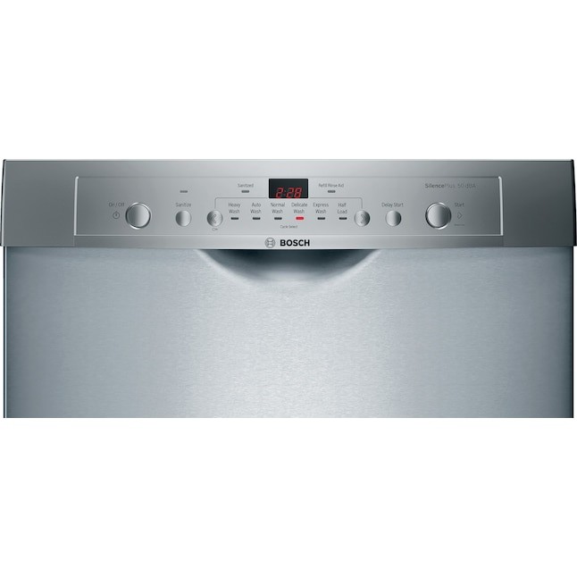 Bosch Ascenta Series Front Control 24in BuiltIn Dishwasher (Stainless
