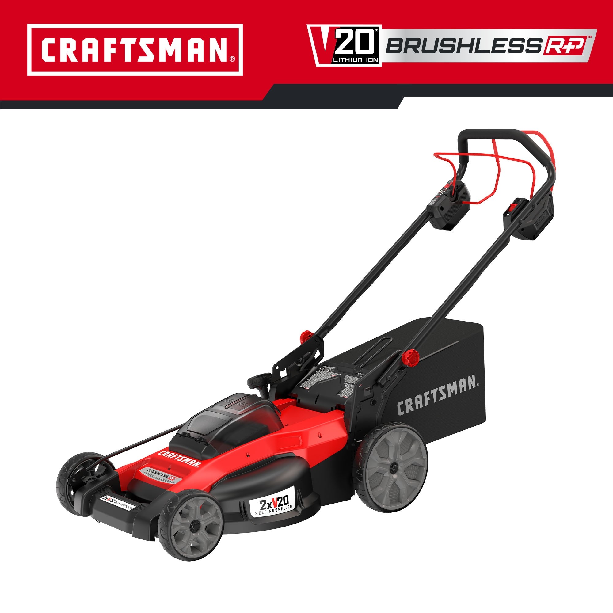 CRAFTSMAN SelfPropelled Cordless Mower 20volt 20in Cordless Self