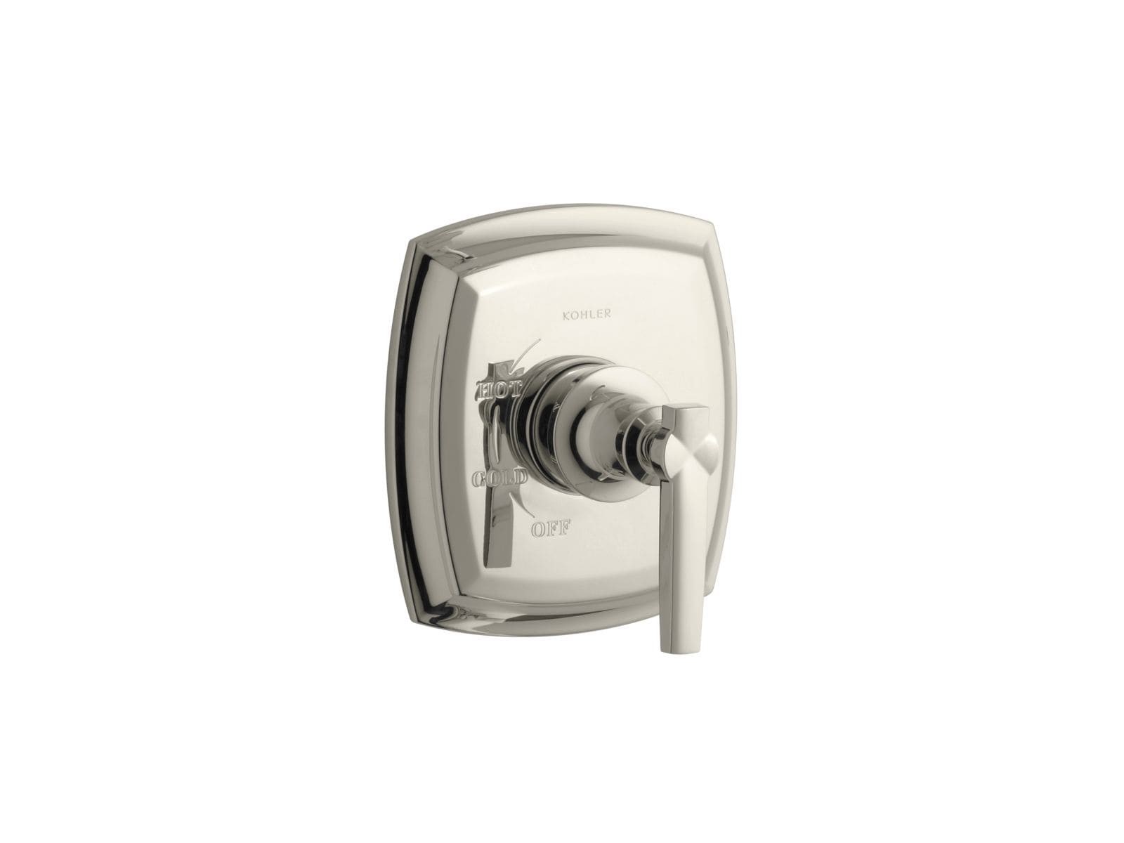 Kohler Vibrant Polished Nickel 1 Handle Lever Shower Faucet Handle Ts16235 4 Sn Best Deals And 7946