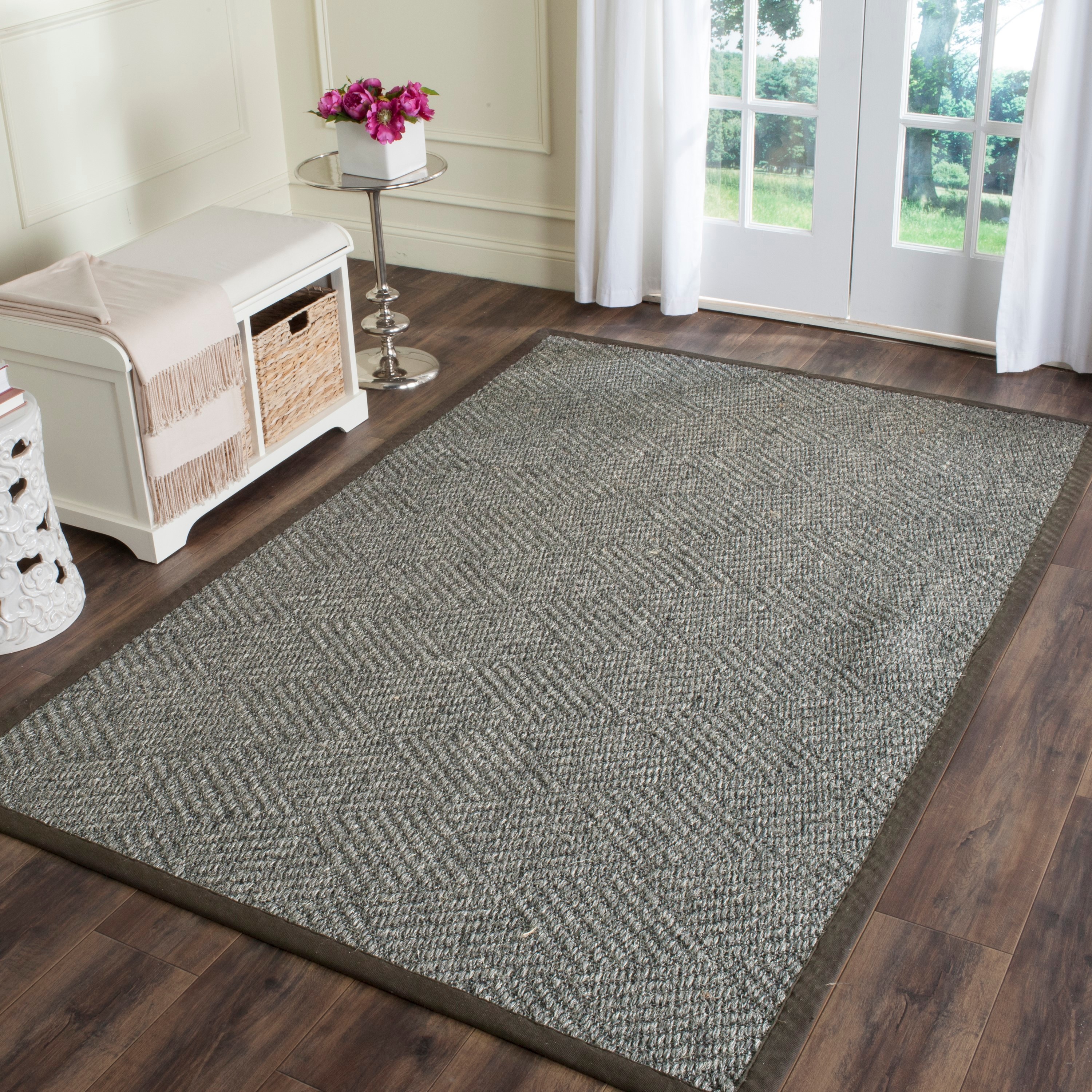 Safavieh Natural Fiber Grey 9' x 12' Rug