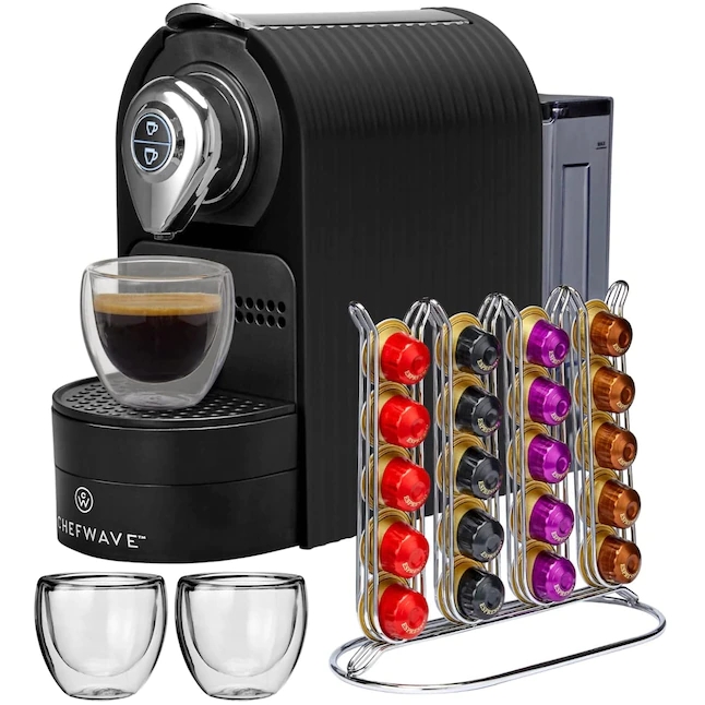 Chefwave Espresso Machine for Nespresso Stainless Steel Automatic