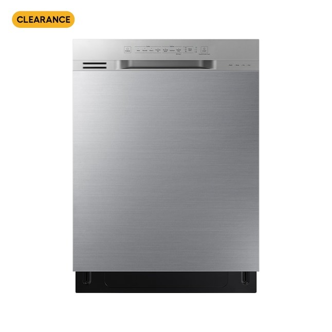 Samsung 24in Front Control BuiltIn Dishwasher With Third Rack (Stainless Steel), 51dBA
