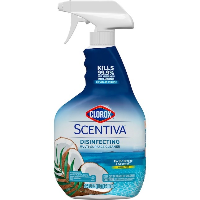 Clorox Scentiva 32fl oz Pacific Breeze and Coconut Disinfectant Liquid