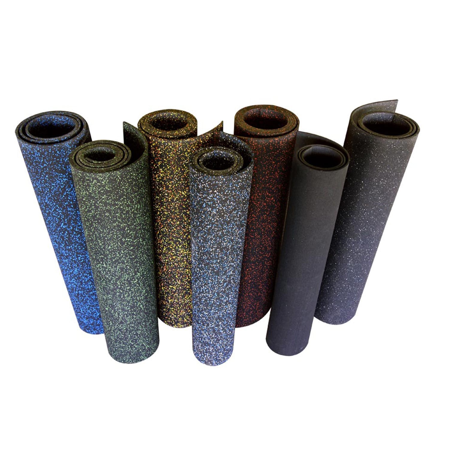 Rubber-Cal 48-in W x 0.375-in T Flooring Tape Rubber Gym Floor Roll (22-sq ft)