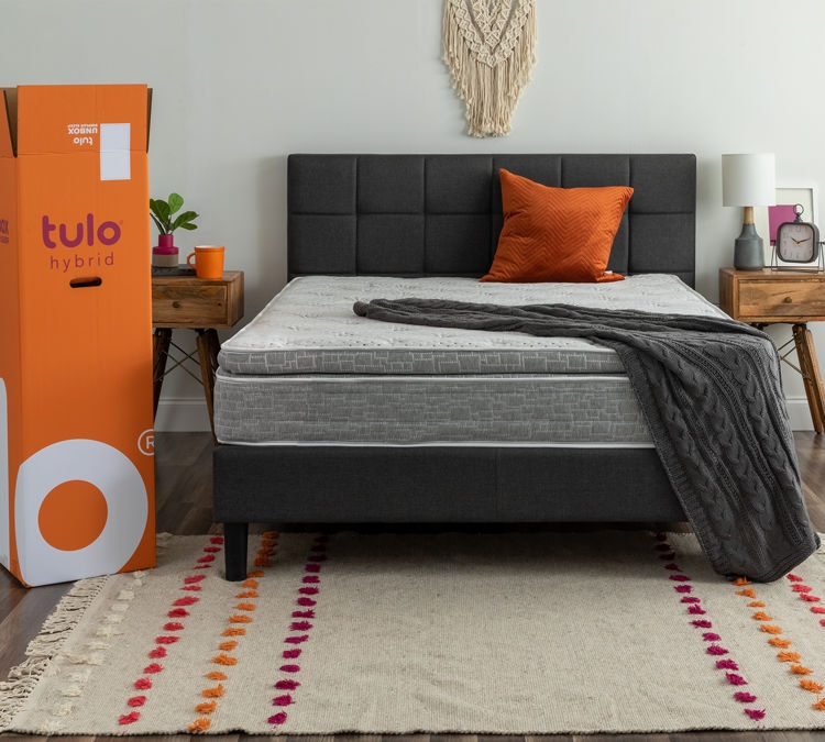 tulo King Mattress Hybrid Medium Firm 10"" melhores ofertas e