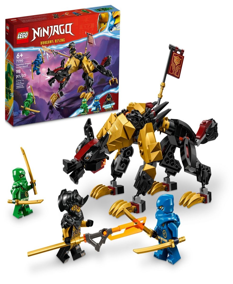 Lego Ninjago 71790 Imperium Dragon Hunter Hound Toy Building Set ...