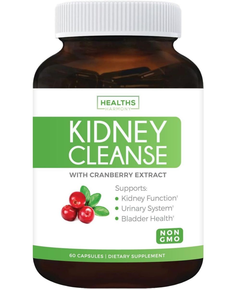 Healths Harmony Kidney Cleanse Supports Bladder Control & Urinary