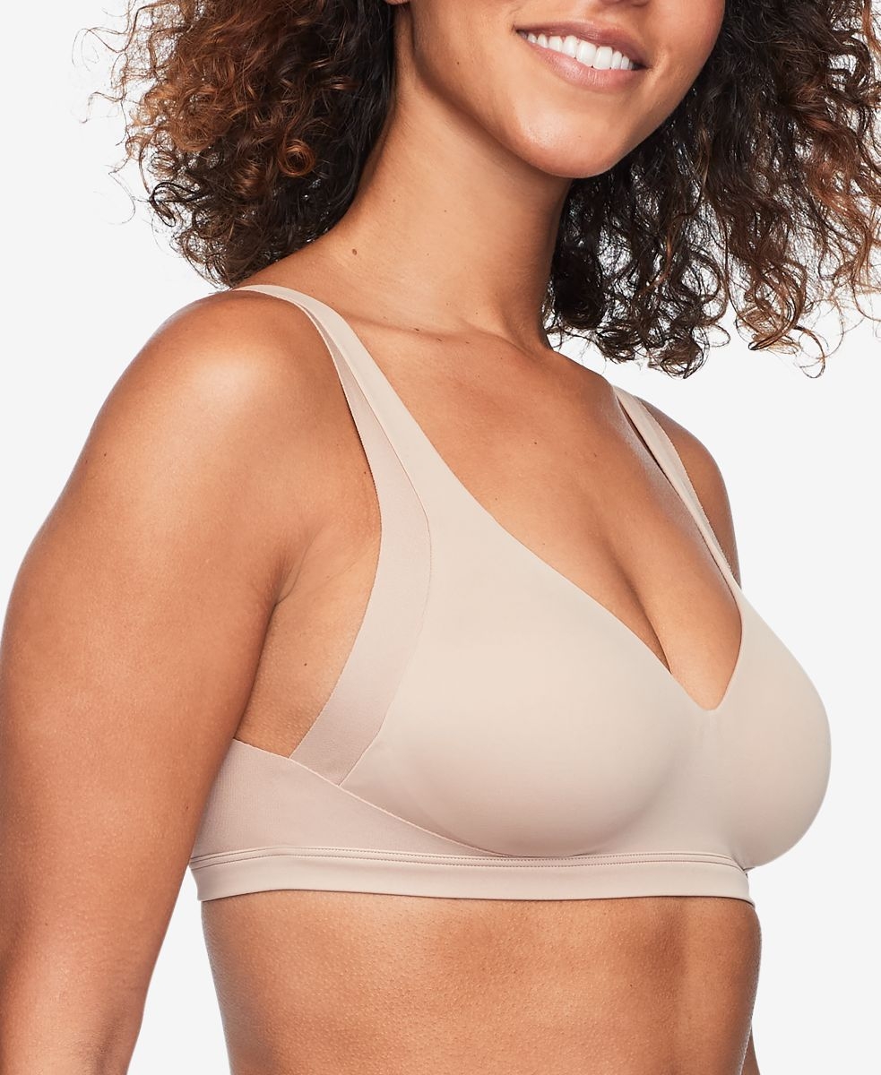 Warners® No Side Effects® Underarm And Back Smoothing Comfort Wireless Lightly Lined T Shirt Bra 