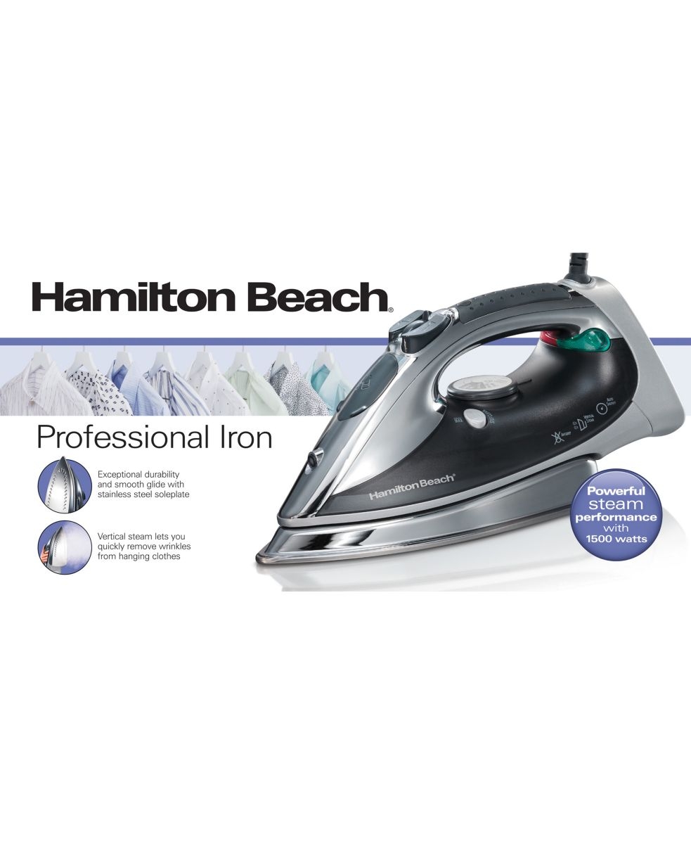 Professional Stainless Steel Soleplate Steam Iron Professional