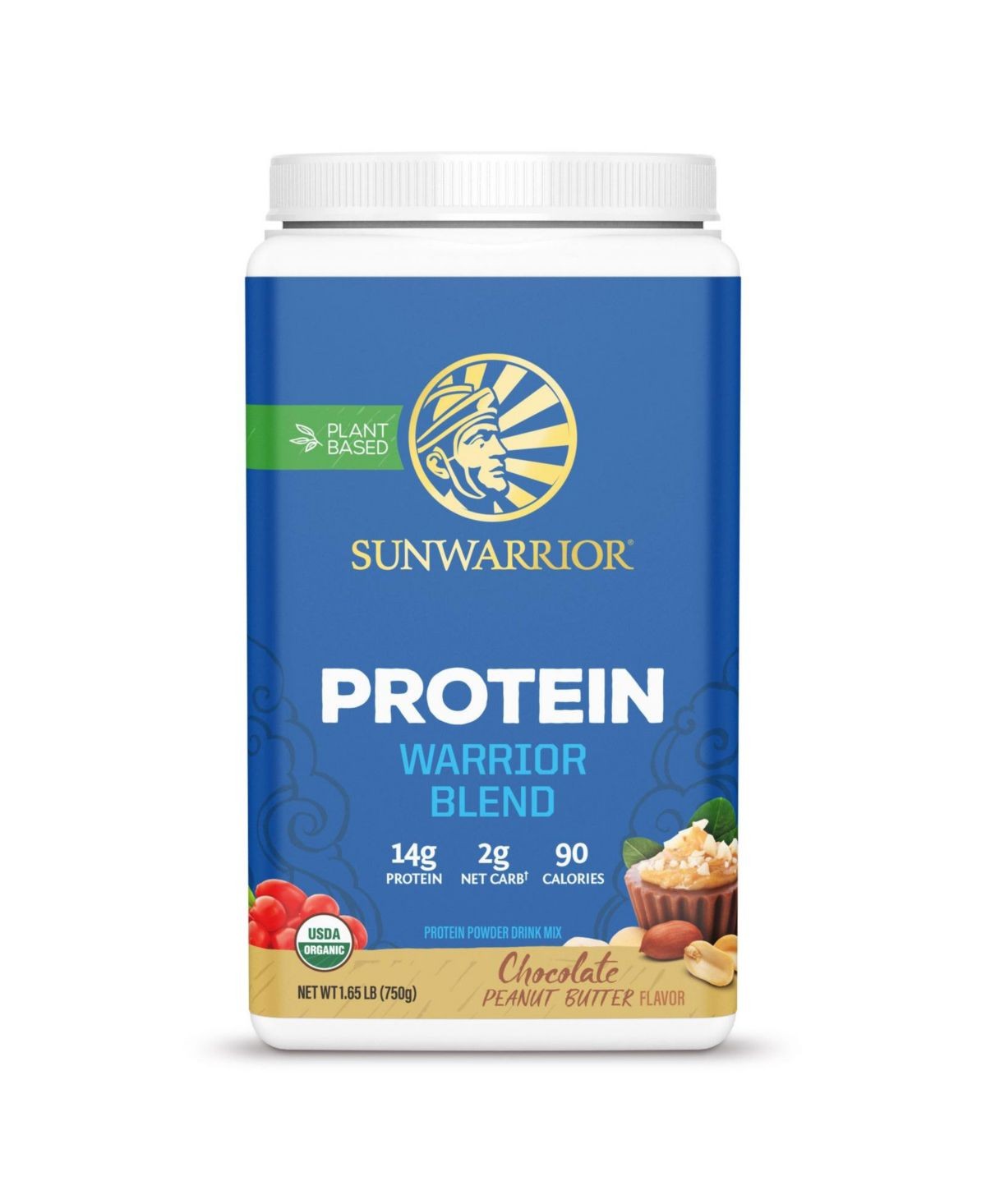 SunwarriorWarrior Blend Protein,PlantBased Organic Protein Powder
