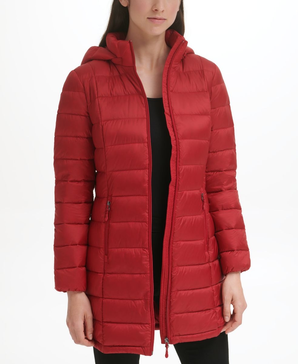 Women's Packable Hooded Down Puffer Coat, Created for Macy's Women's