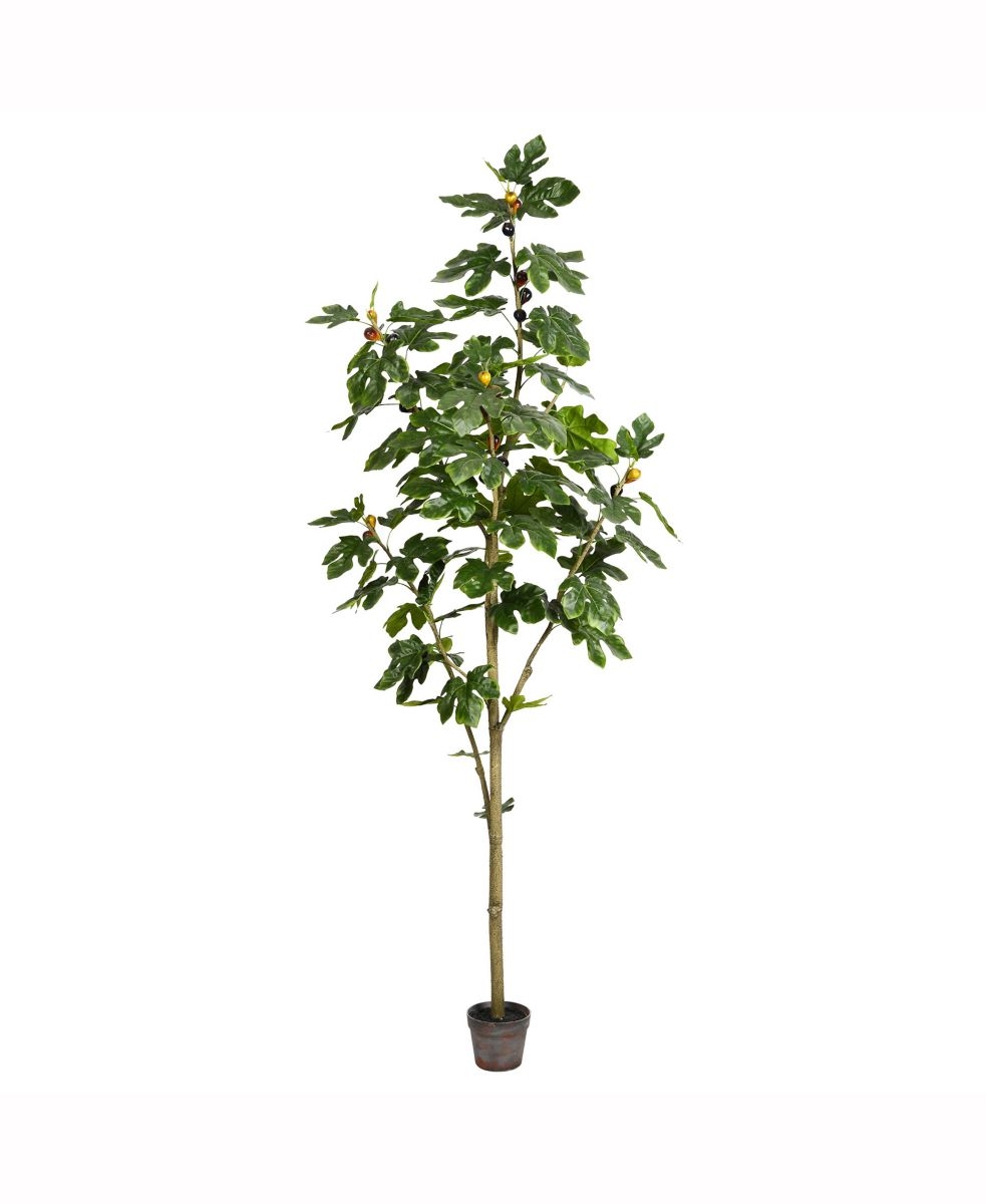 Vickerman 7' Artificial Potted Fig Tree With 86 Leaves Best Deals and Price History at JoinHoney