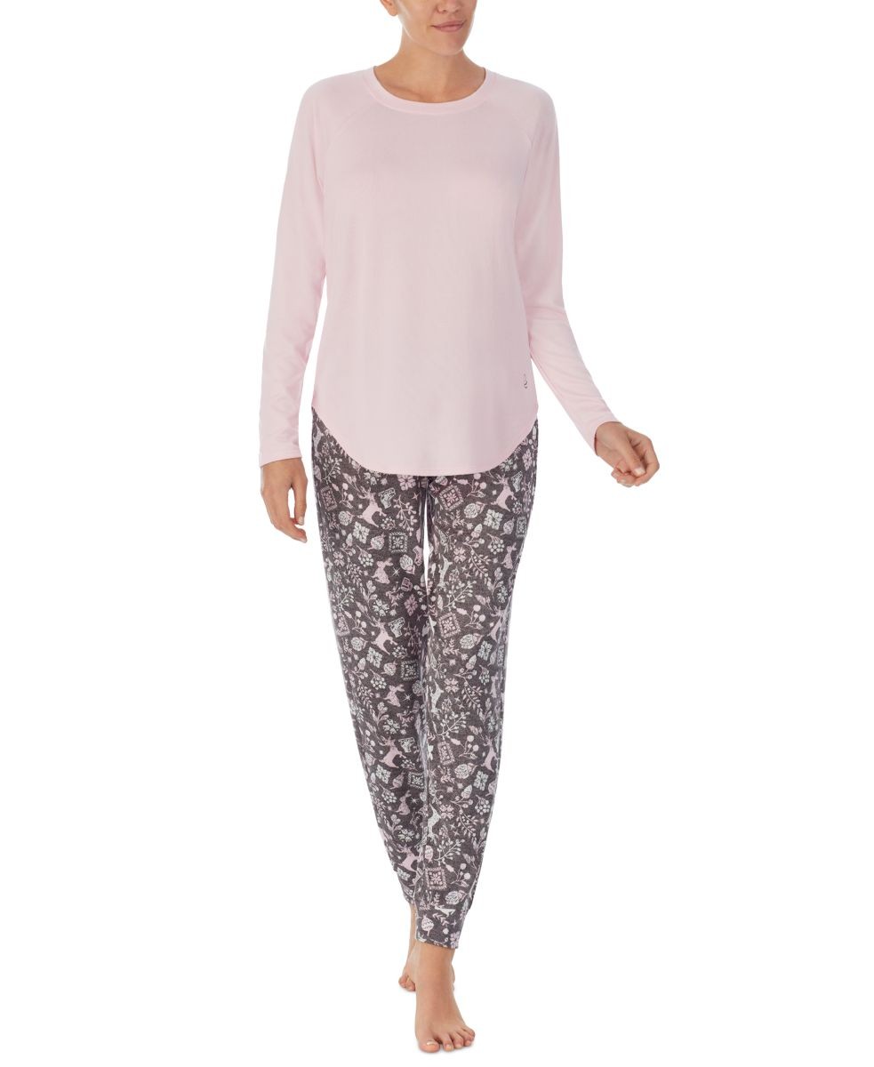 Women's Brushed SweaterKnit LongSleeve Pajama Set Best Deals and
