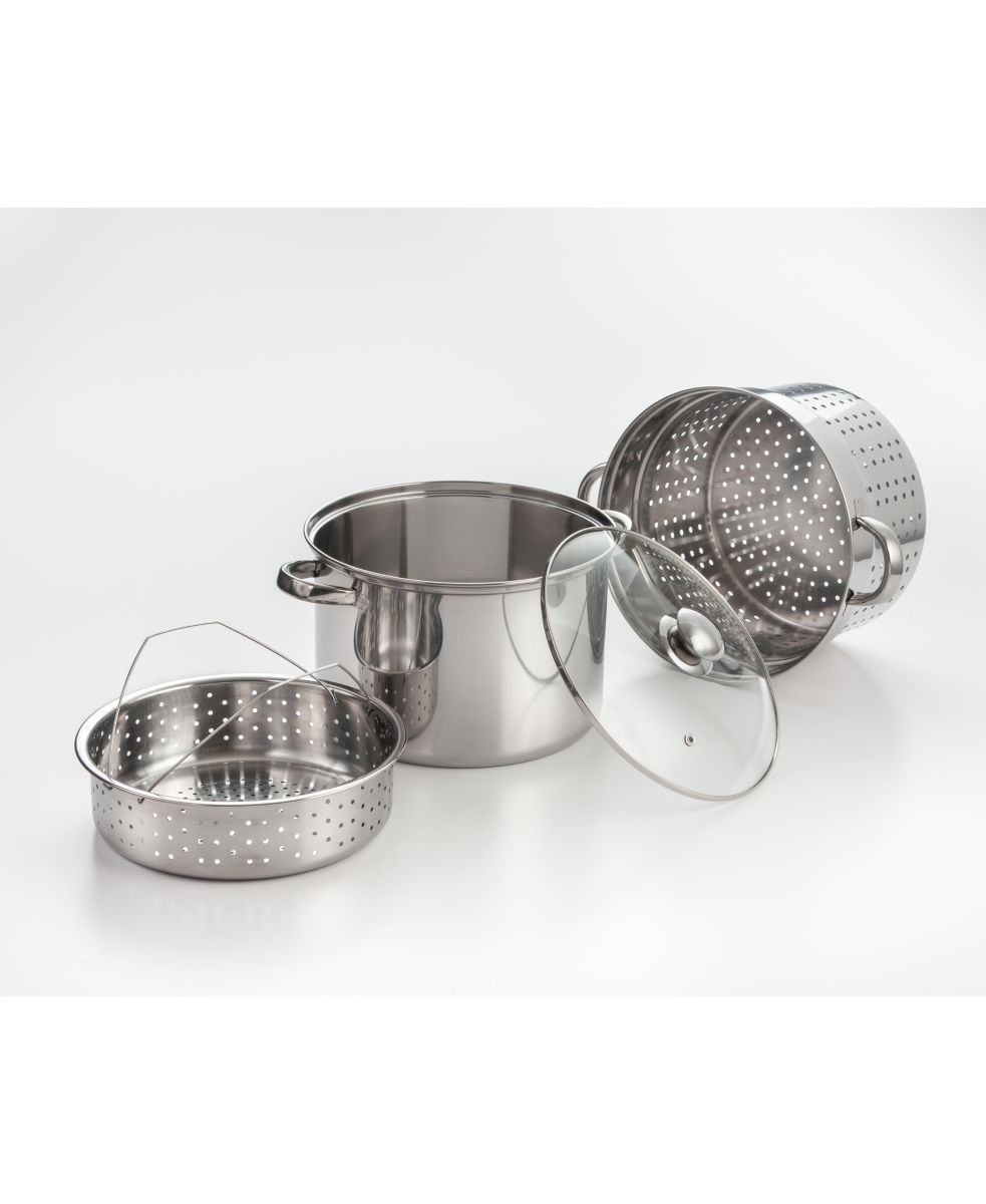 Cookpro 4 Piece Stainless Steel 8 Qt MultiCooker Best Deals and Price History at