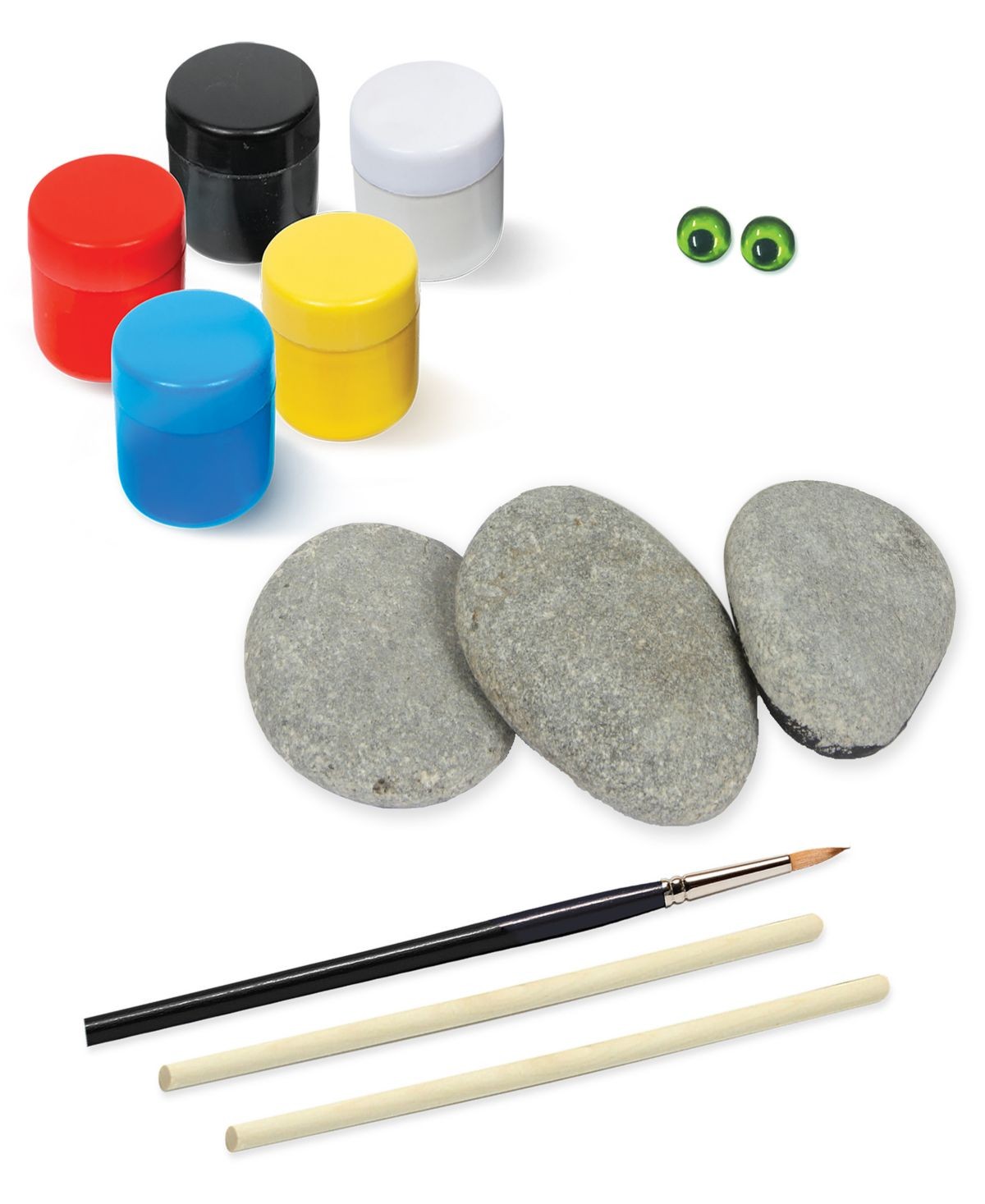 Craft MakerAnimal Rock Painting Box Set DIY Rock Painting for Adults