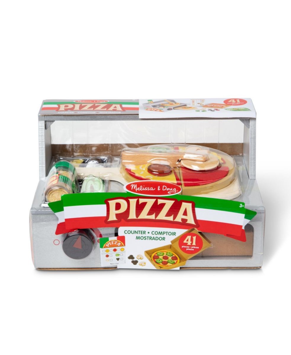 Melissa & Doug Wooden Sandwich-Making Pretend Play Food Set