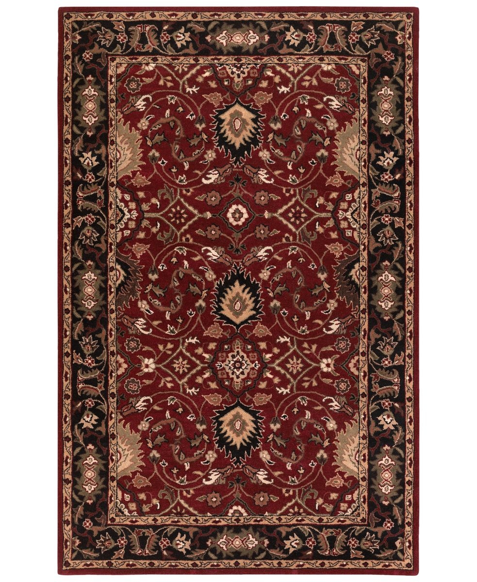 Surya Caesar Cae1031 Burgundy 5' x 8' Area Rug Best Deals and Price