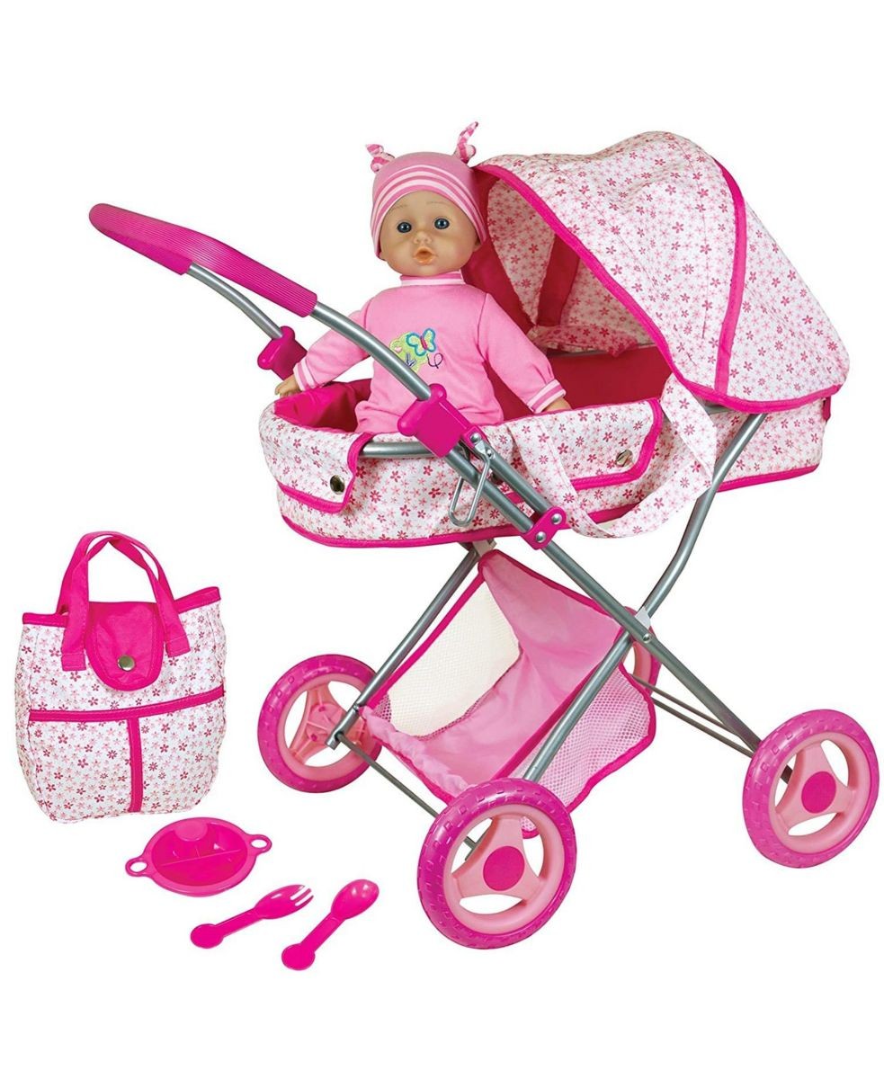 Lissi Dolls Pram with 13 Baby Doll and Accessories - Multi Best Deals and  Price History at