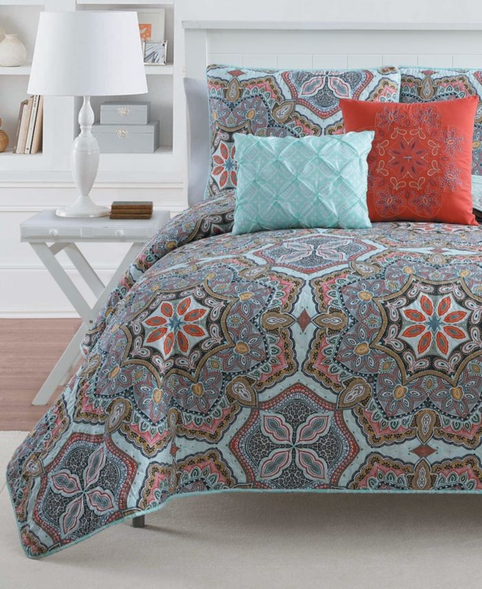 VCNY HomeYara Reversible 3Pc. Full/Queen Quilt Set Best Deals and