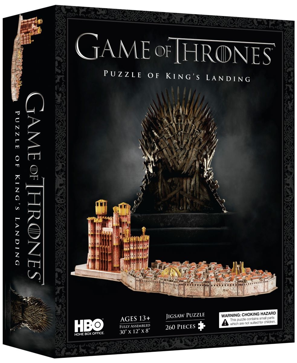 Game Of Thrones Kings Landing 3D Puzzle 260 Pieces Best Deals and