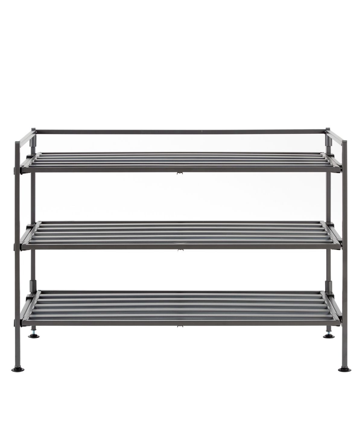 3-Tier Resin Slatted Shoe Rack Deals and Price History at JoinHoney.com ...