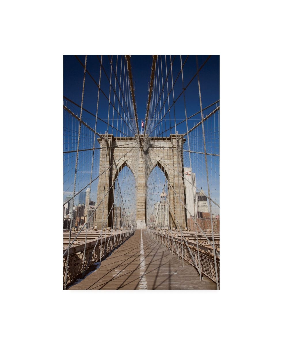 Monte Nagler Brooklyn Bridge New York City New York Color Canvas Art ...