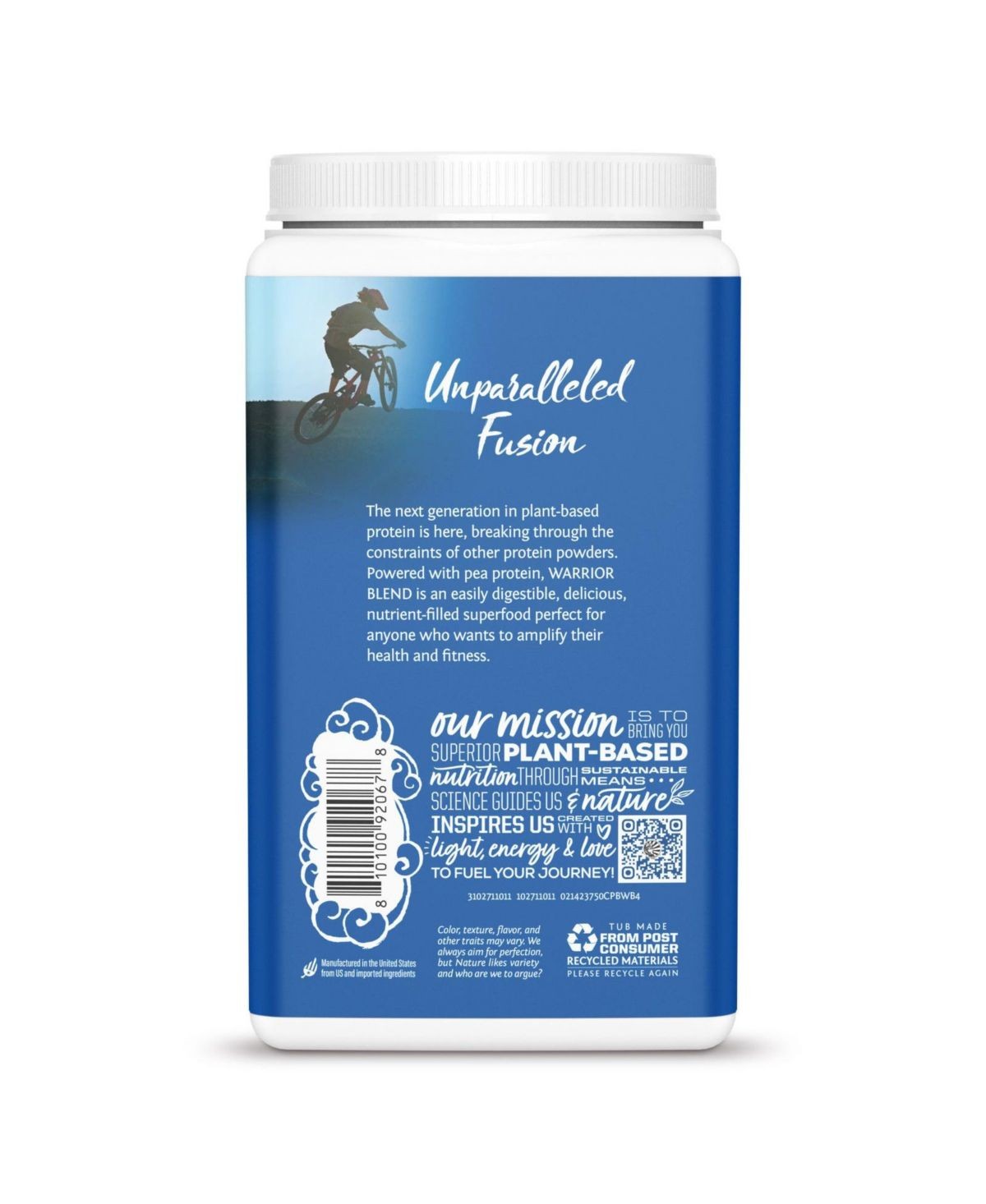 SunwarriorWarrior Blend Protein,PlantBased Organic Protein Powder