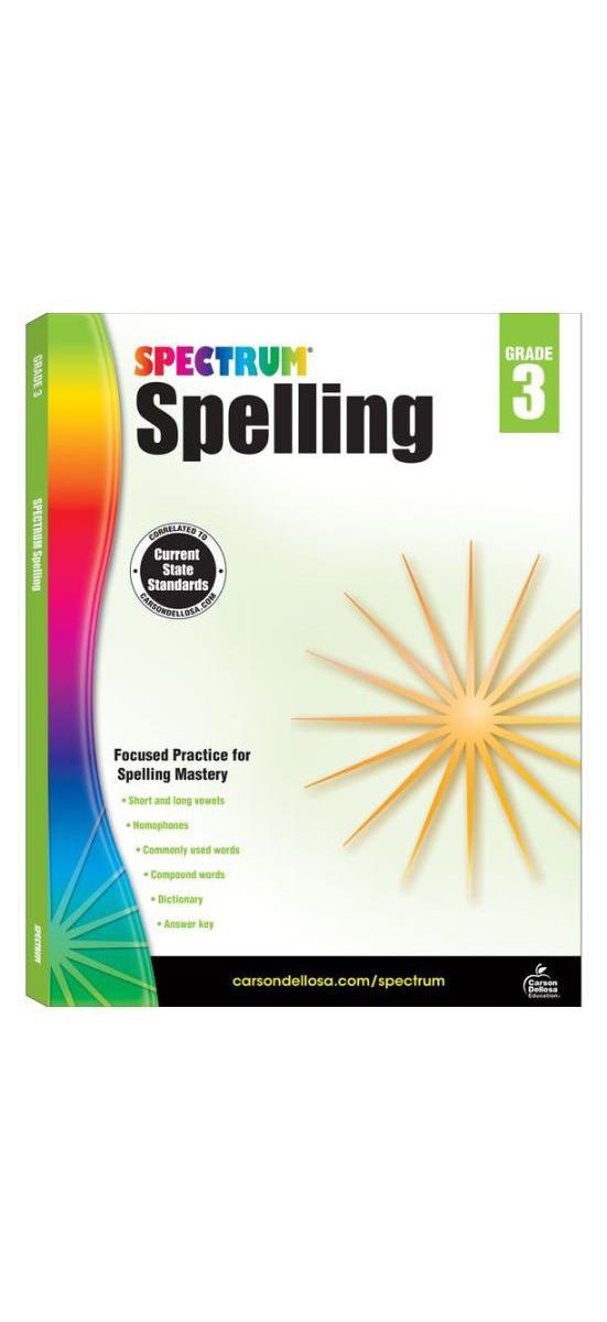 Spectrum Spelling Grade 3 By Spectrum Compiler Best Deals And Price Spectrum spelling grade 3 by spectrum compiler best deals and price