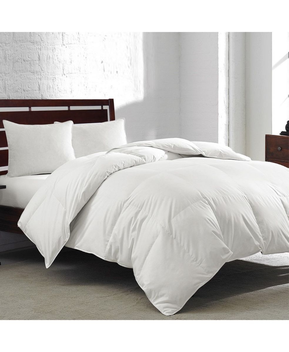 White Goose Feather & Down 240 Thread Count Comforter, Twin, Created